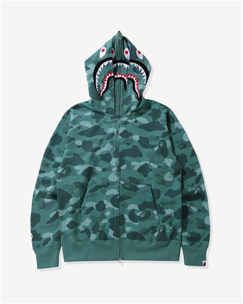 bape xxl|bape camo shark hoodie.